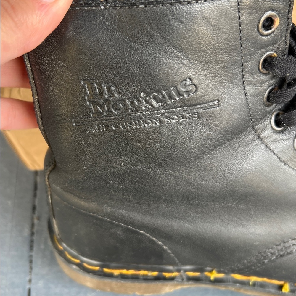 Dr. Martens Black Lace-Up Boots - Picture 2 of 9
